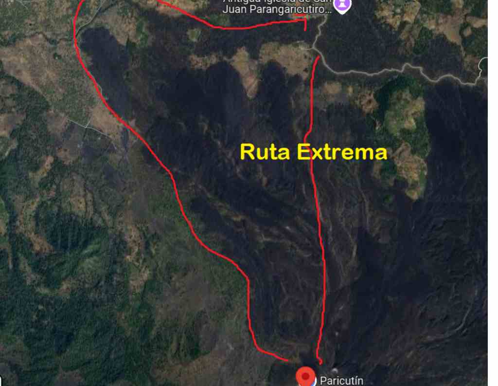 Recorridos al Cráter del volcán Paricutín volcan paricutin