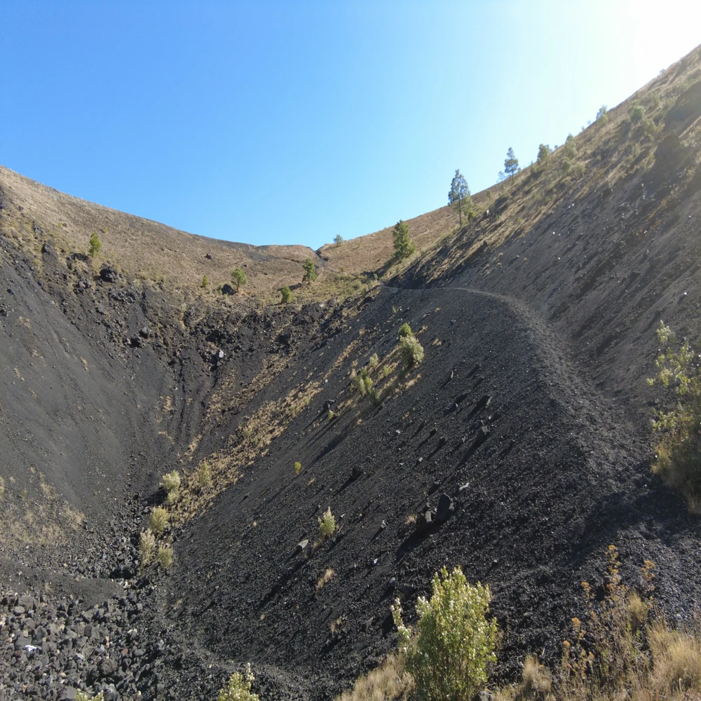 Recorridos al Cráter del volcán Paricutín volcan paricutin